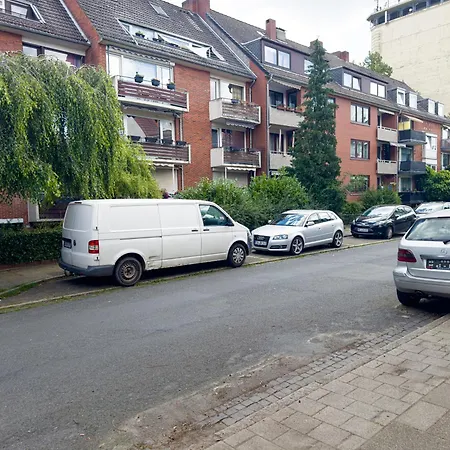 Immostay M#6 Maisonette- Apartment, Wifi & Parken, Parkanlage, 4k Tv Apartment Bremen