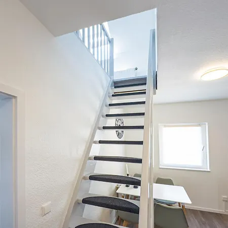 Apartment Immostay M#6 Maisonette- Apartment, Wifi & Parken, Parkanlage, 4k Tv