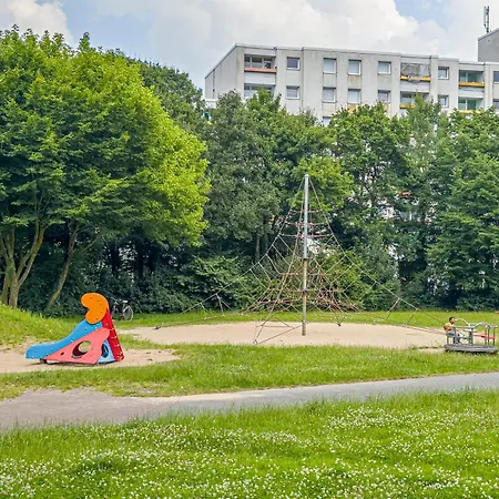 Immostay M#6 Maisonette- Apartment, Wifi & Parken, Parkanlage, 4k Tv Apartamento
